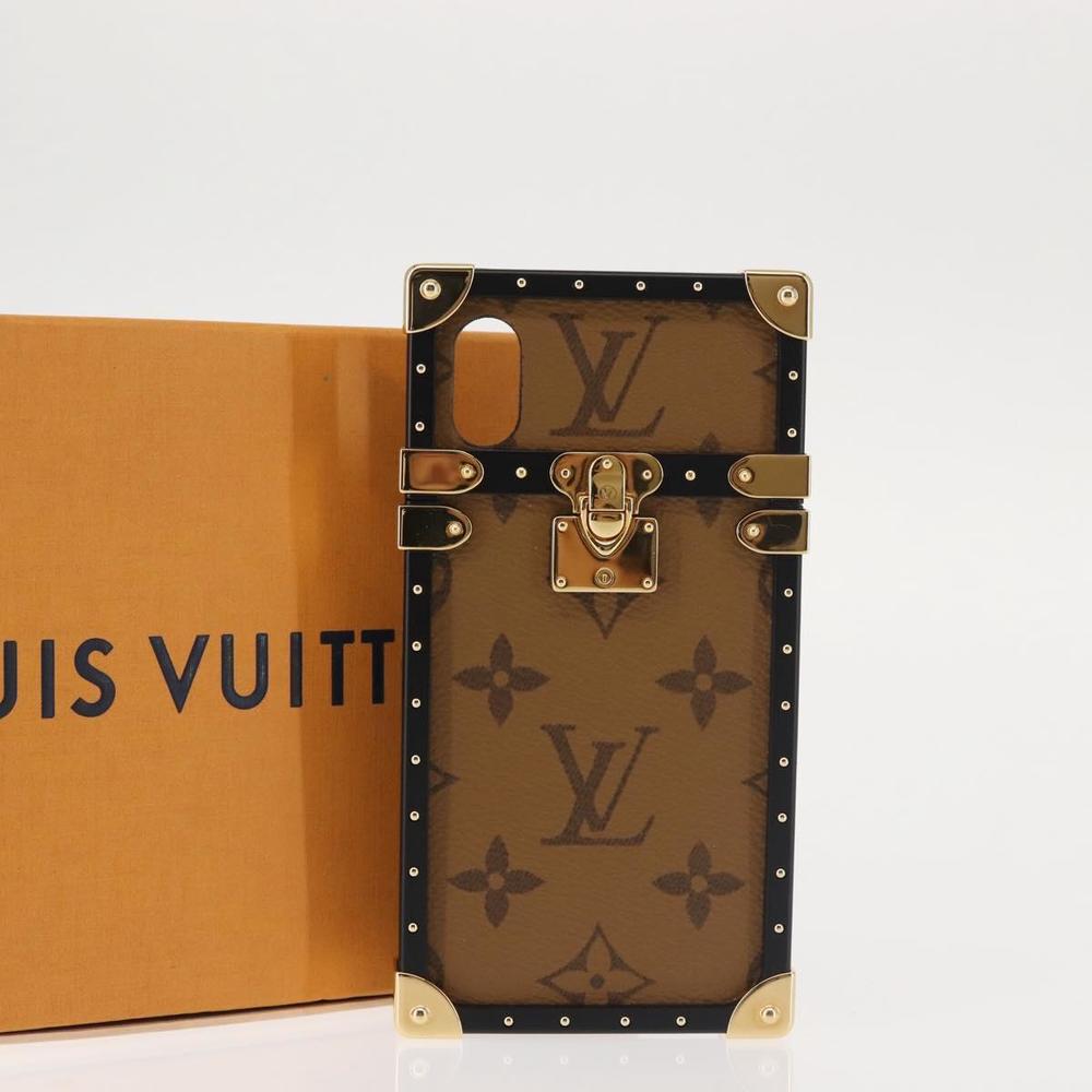LOUIS VUITTON Reverse iPhoneX/iPhoneXS Eye Trunk iPhone Case M62619 Auth BA6432 - Picture 12 of 16